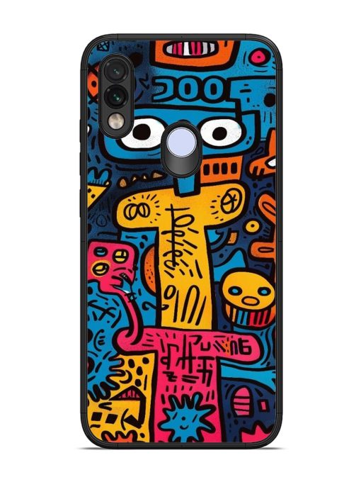 Doodletopia Glossy Soft Edge Case for Xiaomi Redmi Note 7 Chachhi