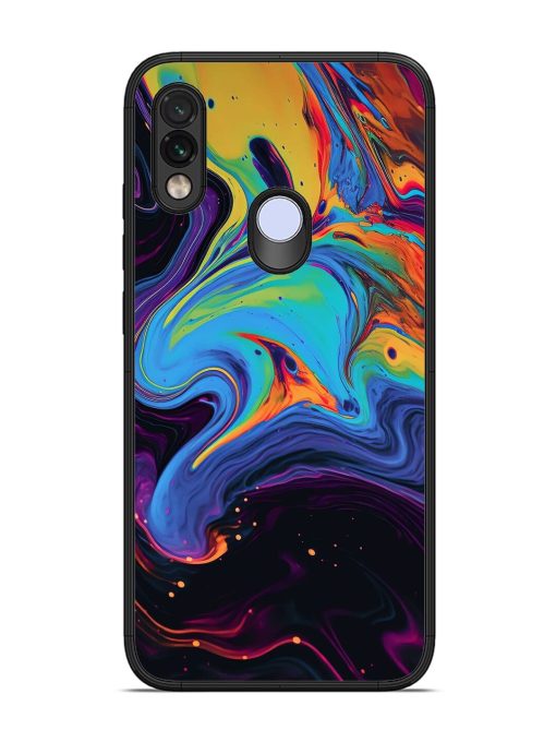 Liquid Dreamscape Glossy Soft Edge Case for Xiaomi Redmi Note 7 Chachhi