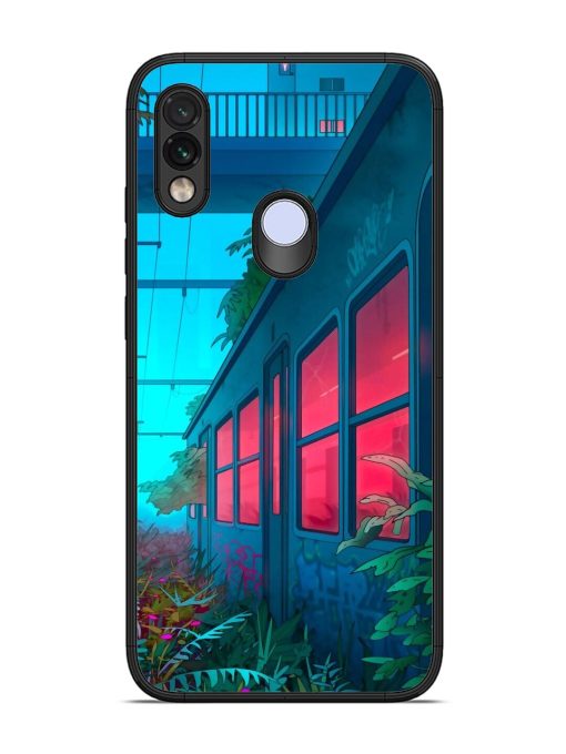 Urban Jungle Glossy Soft Edge Case for Xiaomi Redmi Note 7 Chachhi