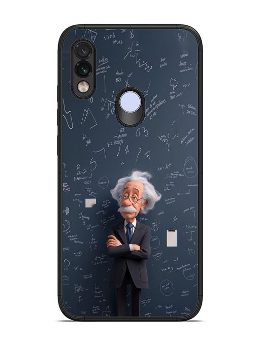 Albert Einstein Glossy Soft Edge Case for Xiaomi Redmi Note 7 Chachhi