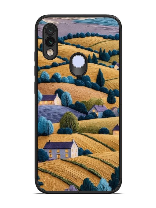 Rolling Hilltop Haven Glossy Soft Edge Case for Xiaomi Redmi Note 7