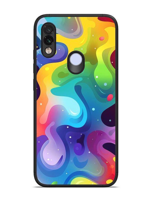 Rainbow River Glossy Soft Edge Case for Xiaomi Redmi Note 7 Chachhi