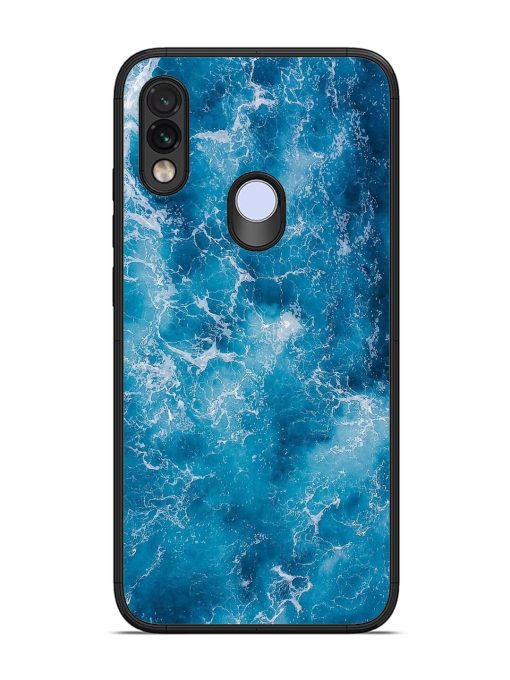 Oceanic Abyss Glossy Soft Edge Case for Xiaomi Redmi Note 7 Chachhi