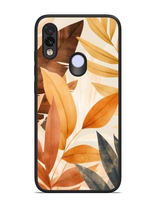 Earthy Elegance Glossy Soft Edge Case for Xiaomi Redmi Note 7 Chachhi