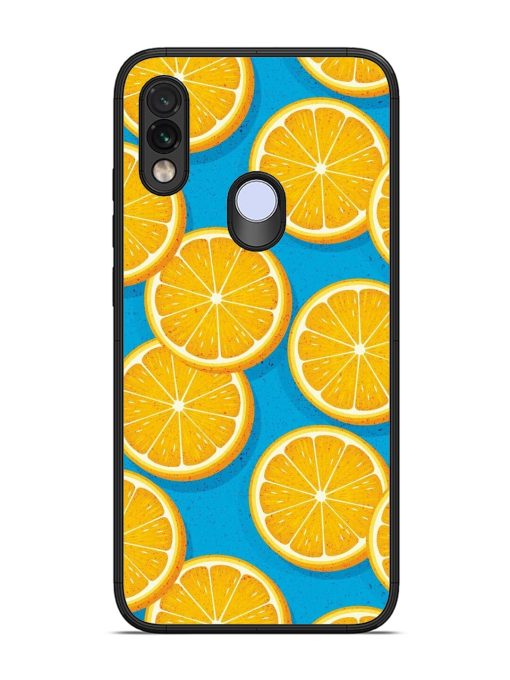 Citrus Symphony Glossy Soft Edge Case for Xiaomi Redmi Note 7 Chachhi