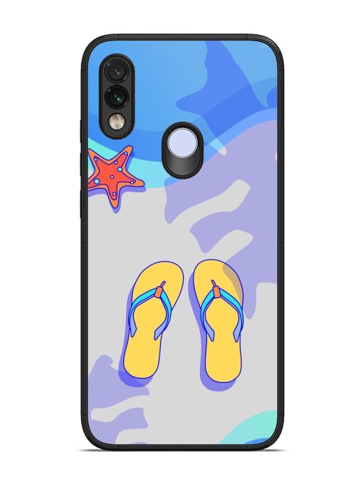 Sandy Toes And Salty Seas Glossy Soft Edge Case for Xiaomi Redmi Note 7 Chachhi