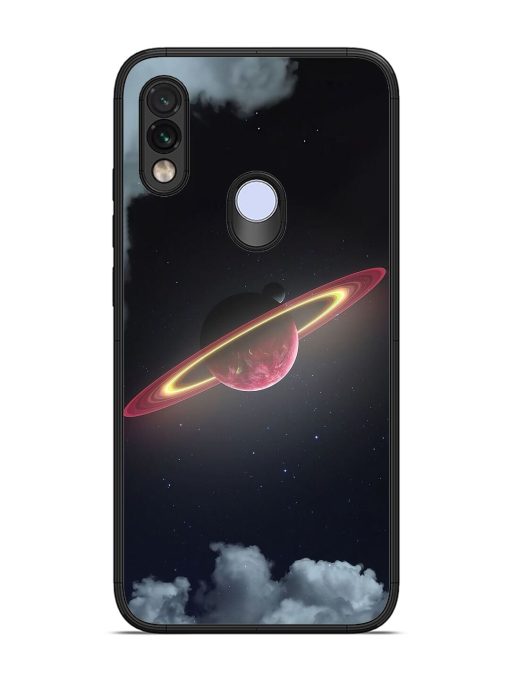 Cosmic Ballet Glossy Soft Edge Case for Xiaomi Redmi Note 7 Chachhi