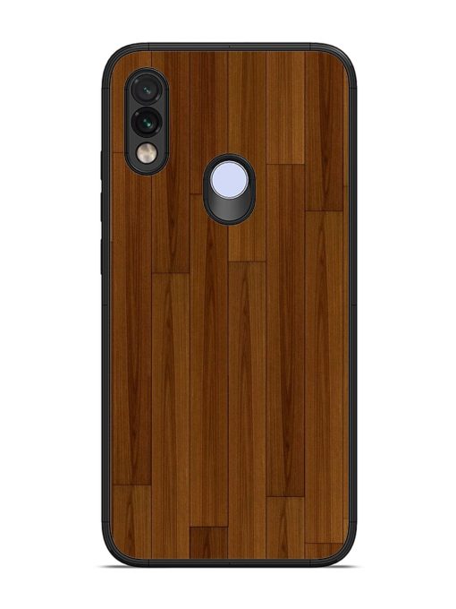 Warm Woodgrain Glossy Soft Edge Case for Xiaomi Redmi Note 7 Chachhi