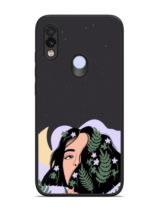 Lunar Lullaby Glossy Soft Edge Case for Xiaomi Redmi Note 7 Chachhi