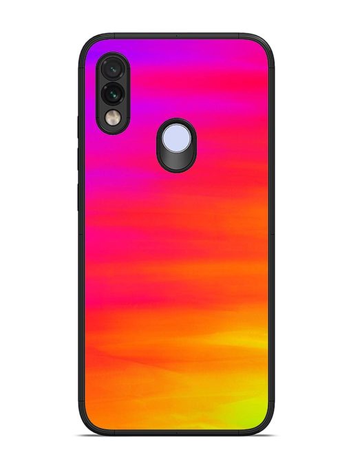 Neon Horizon Glossy Soft Edge Case for Xiaomi Redmi Note 7 Chachhi