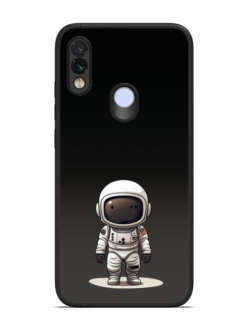 Neon Astronaut Glossy Soft Edge Case for Xiaomi Redmi Note 7 Chachhi