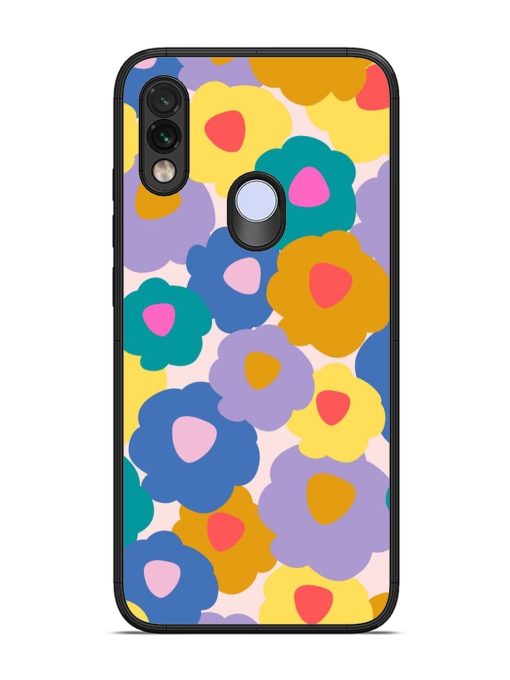 Flower Power Glossy Soft Edge Case for Xiaomi Redmi Note 7 Chachhi