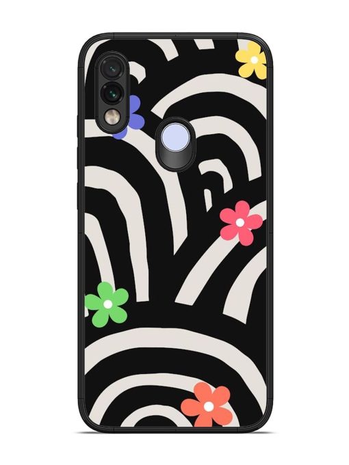 Rainbow Arcs Glossy Soft Edge Case for Xiaomi Redmi Note 7