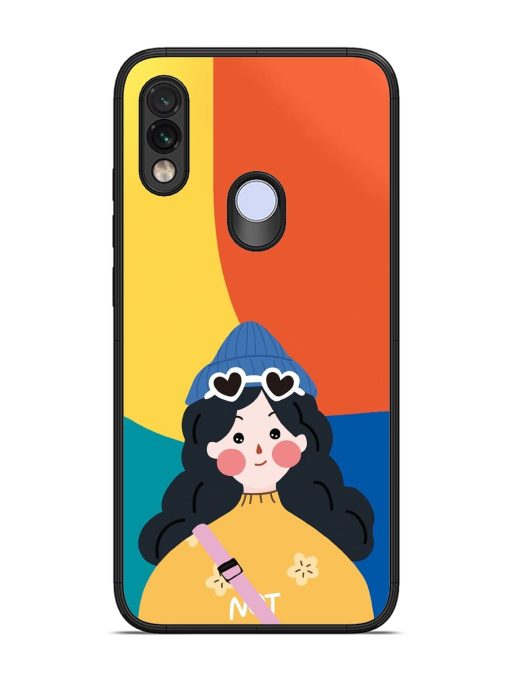 Colorful Vibes Glossy Soft Edge Case for Xiaomi Redmi Note 7