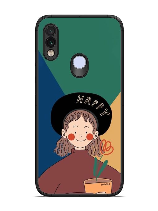 Happy Momo Glossy Soft Edge Case for Xiaomi Redmi Note 7