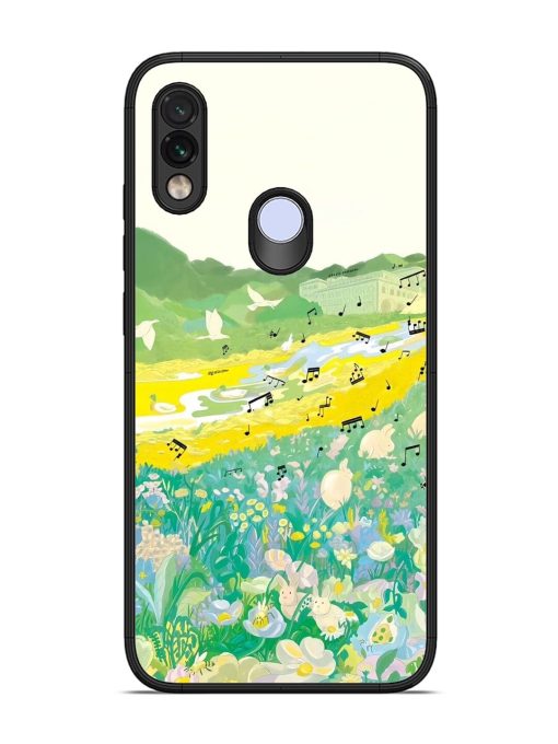 Melody In Bloom Glossy Soft Edge Case for Xiaomi Redmi Note 7