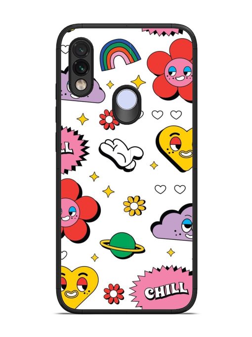 Whimsical Wonderland Glossy Soft Edge Case for Xiaomi Redmi Note 7 Chachhi