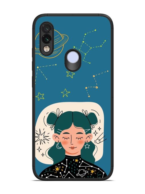 Cosmic Daydreamer Glossy Soft Edge Case for Xiaomi Redmi Note 7 Chachhi