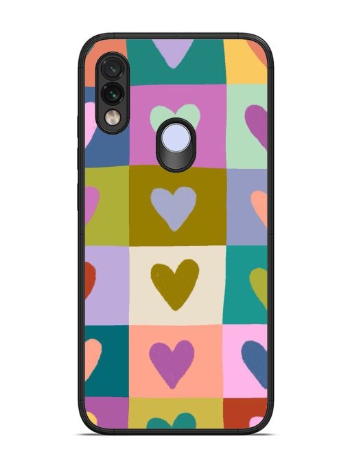 Box Of Hearts Glossy Soft Edge Case for Xiaomi Redmi Note 7 Chachhi