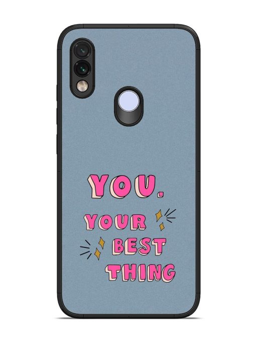 Self-Love Sparkles Glossy Soft Edge Case for Xiaomi Redmi Note 7 Chachhi