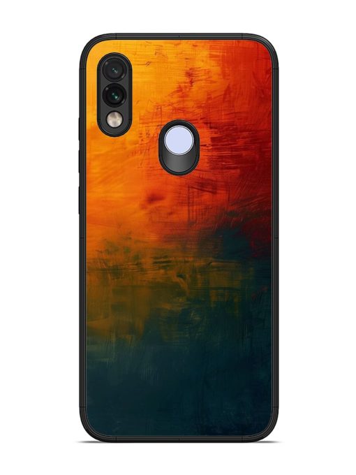 Golden Hour Canvas Glossy Soft Edge Case for Xiaomi Redmi Note 7 Chachhi