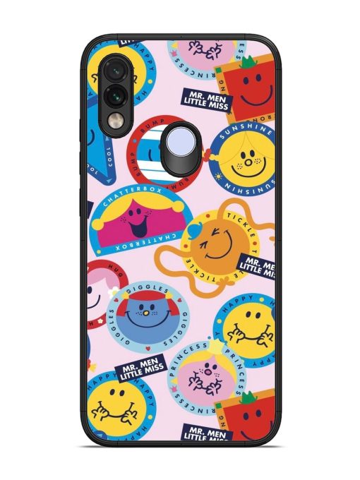 Whimsical Mr. Men & Little Miss Glossy Soft Edge Case for Xiaomi Redmi Note 7 Chachhi