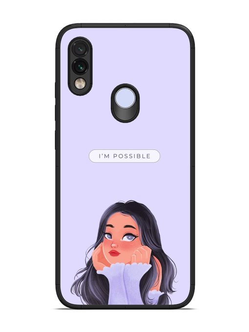 Im Possible Glossy Soft Edge Case for Xiaomi Redmi Note 7 Chachhi