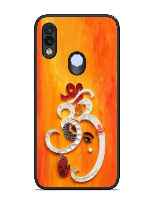 Ganesha In Quilling Art Glossy Soft Edge Case for Xiaomi Redmi Note 7 Chachhi