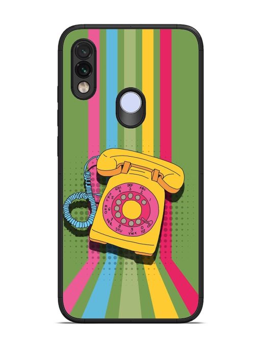 Retro Dialer Glossy Soft Edge Case for Xiaomi Redmi Note 7 Chachhi