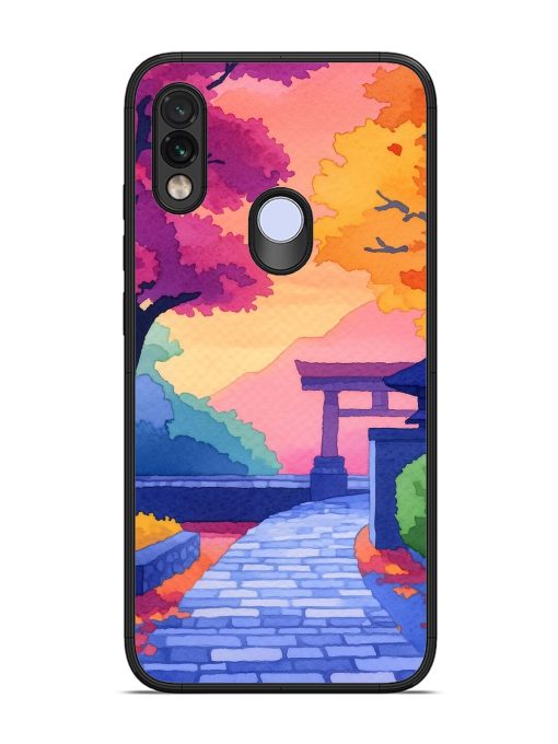 Autumnal Serenity Glossy Soft Edge Case for Xiaomi Redmi Note 7 Chachhi