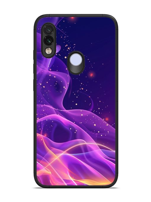 Cosmic Currents Glossy Soft Edge Case for Xiaomi Redmi Note 7 Pro