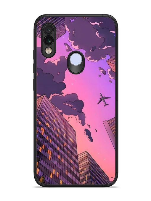 Urban Twilight Glossy Soft Edge Case for Xiaomi Redmi Note 7 Pro