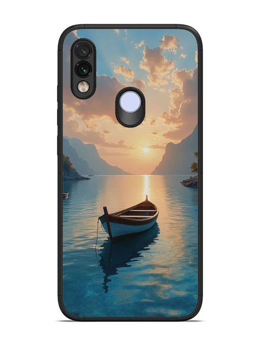 Serene Sunset Glossy Soft Edge Case for Xiaomi Redmi Note 7 Pro