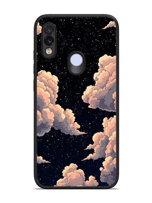 Starry Night Dreams Glossy Soft Edge Case for Xiaomi Redmi Note 7 Pro