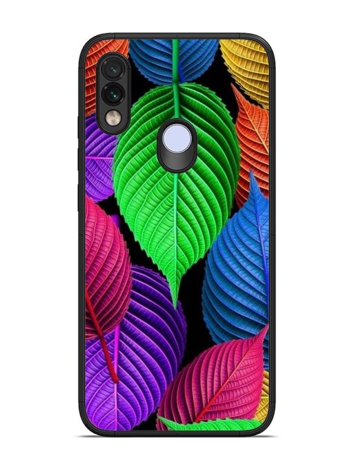 Rainbow Leaf Symphony Glossy Soft Edge Case for Xiaomi Redmi Note 7 Pro