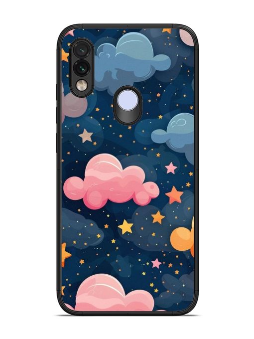 Twinkling Dreams Glossy Soft Edge Case for Xiaomi Redmi Note 7 Pro