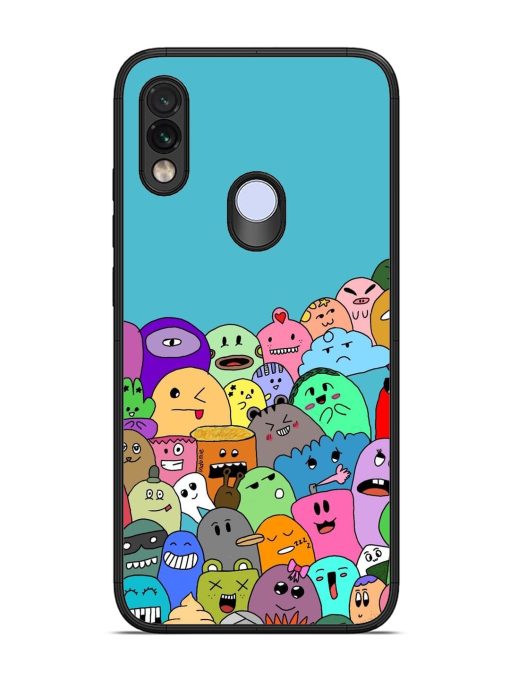 Monster Mash Glossy Soft Edge Case for Xiaomi Redmi Note 7 Pro