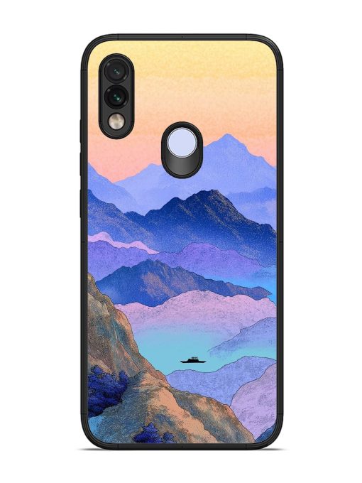 Mountain Mist Glossy Soft Edge Case for Xiaomi Redmi Note 7 Pro