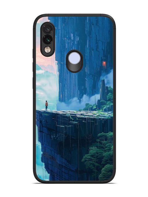 Solitude In The Sky Glossy Soft Edge Case for Xiaomi Redmi Note 7 Pro