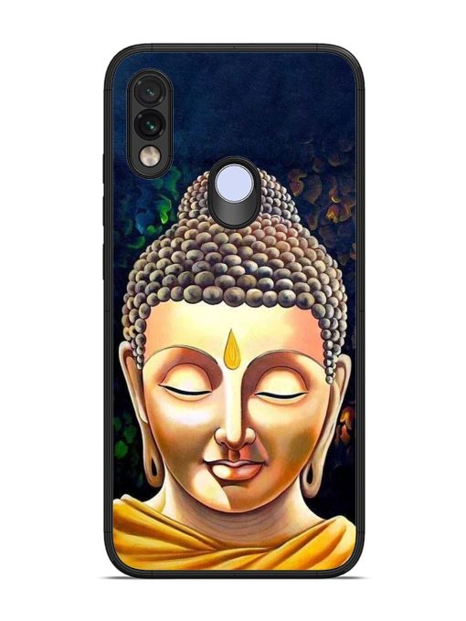 Buddha Face Glossy Soft Edge Case for Xiaomi Redmi Note 7 Pro