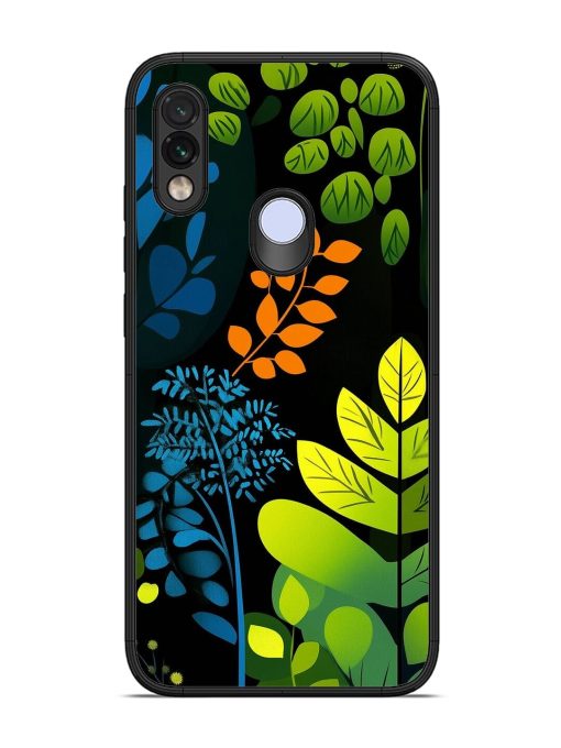 Midnight Garden Glossy Soft Edge Case for Xiaomi Redmi Note 7S Chachhi