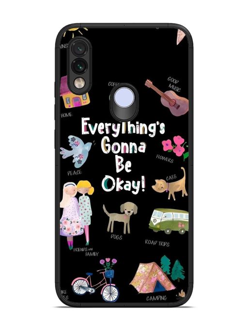 Everything'S Gonna Be Okay Glossy Soft Edge Case for Xiaomi Redmi Note 7S Chachhi