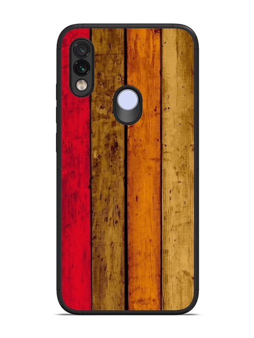 Colorful Woodgrain Glossy Soft Edge Case for Xiaomi Redmi Note 7S Chachhi