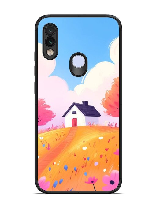 Hilltop Haven Glossy Soft Edge Case for Xiaomi Redmi Note 7S