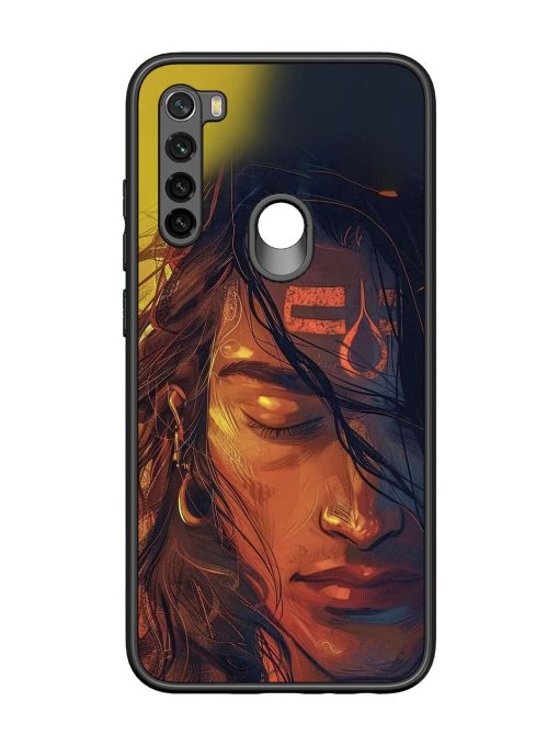 Tranquil Shiva Glossy Soft Edge Case for Xiaomi Redmi Note 8 Chachhi