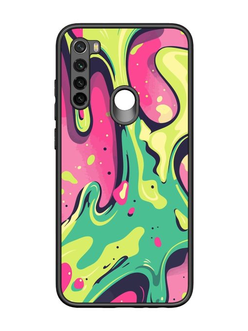 Gooey Grooves Glossy Soft Edge Case for Xiaomi Redmi Note 8 Chachhi