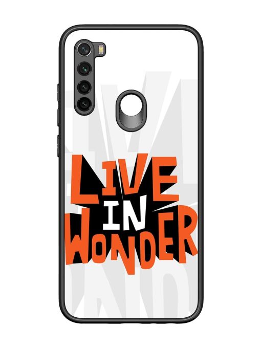 Wonder Burst Glossy Soft Edge Case for Xiaomi Redmi Note 8 Chachhi