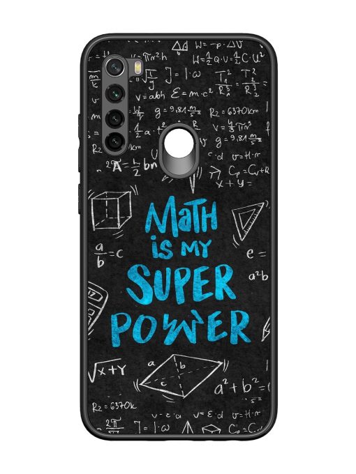 Math Magic Glossy Soft Edge Case for Xiaomi Redmi Note 8 Chachhi