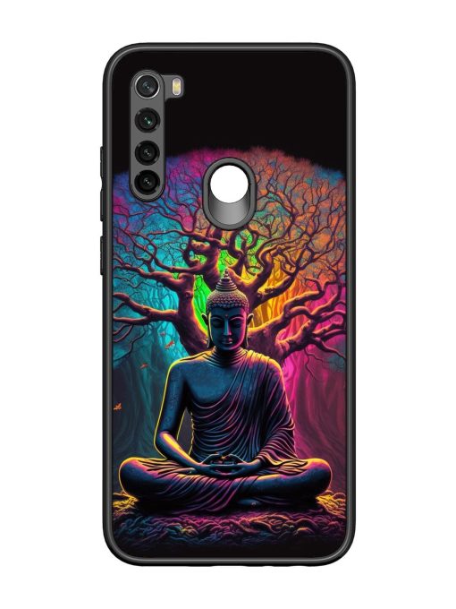 Enlightened Serenity Glossy Soft Edge Case for Xiaomi Redmi Note 8 Chachhi