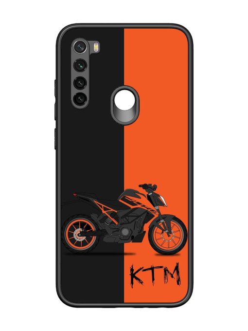 Orange Beast Glossy Soft Edge Case for Xiaomi Redmi Note 8 Chachhi